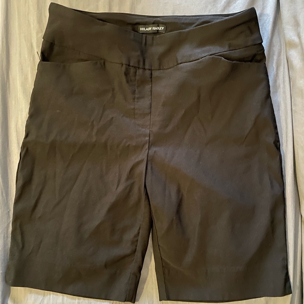 Brand New Hilary Radley Black Bermuda Short Size Small